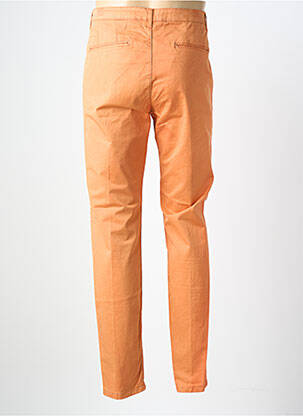Pantalon chino elasticitate mărime normală portocalie RECYCLED ART WORLD bărbat
