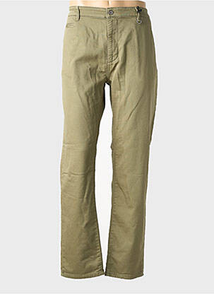 Pantalon chino elasticitate mărime normală verde FREEMAN T.PORTER bărbat