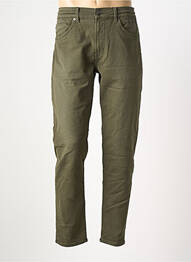Pantalon drept elasticitate mărime normală verde GARCIA bărbat