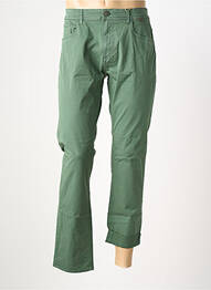 Pantalon drept elasticitate mărime normală verde BLEND bărbat