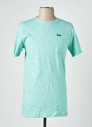 Tricou croială cambrată mâneci scurte verde GARCIA bărbat