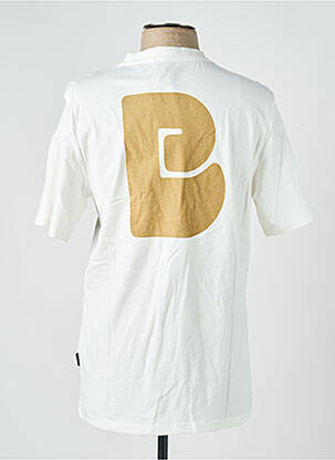 Tricou croială cambrată mâneci scurte bej BLEND bărbat
