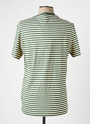 Tricou croială cambrată mâneci scurte verde BLEND bărbat