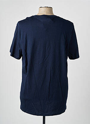 Tricou bio mâneci scurte albastru RAOUL ET MARCELLE bărbat