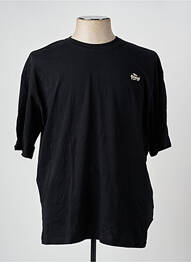Tricou elasticitate mâneci scurte negru BLEND bărbat