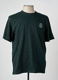 Tricou elasticitate mâneci scurte verde GARCIA bărbat