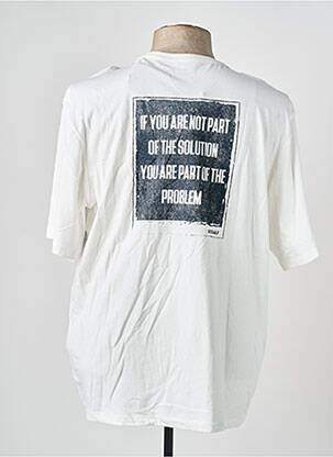 Tricou elasticitate mâneci scurte alb ECOALF bărbat