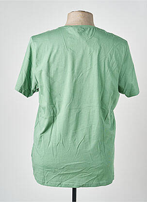 Tricou elasticitate mâneci scurte verde THE SURFCAR bărbat