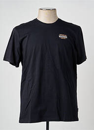 Tricou elasticitate mâneci scurte negru BLEND bărbat