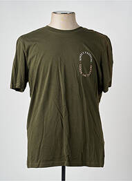 Tricou elasticitate mâneci scurte verde BLEND bărbat
