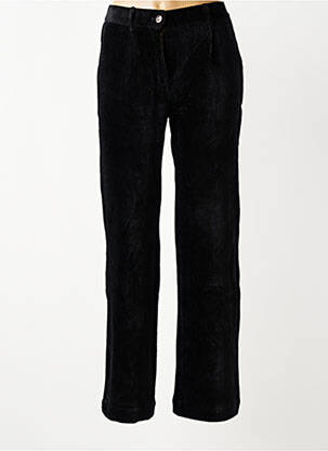 Pantalon drept elasticitate mărime normală negru JULIE GUERLANDE femeie