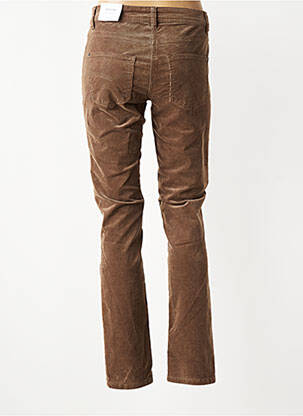 Pantalon drept elasticitate mărime normală maro BRANDTEX femeie