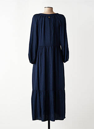 Rochie lungă mâneci lungi mâneci lungi albastru LOLA ESPELETA femeie