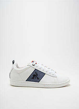Adidași vârf rotund vârf rotund alb LE COQ SPORTIF bărbat