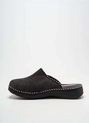 Papuci/pantofi de casă vârf rotund vârf rotund gri FARGEOT unisex