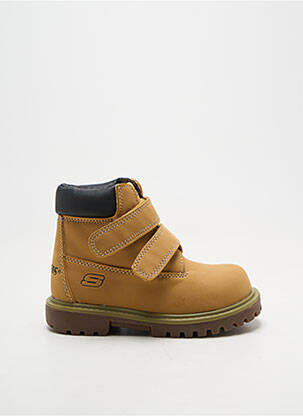 Botine/ghete toc mic toc mic maro SKECHERS băiat