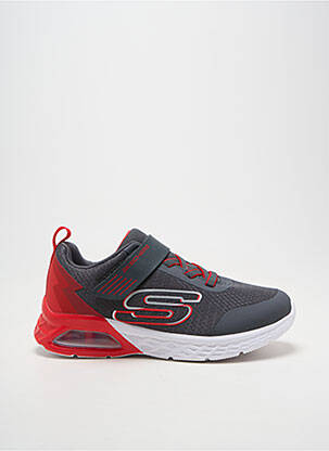 Adidași vârf rotund vârf rotund roșu SKECHERS băiat