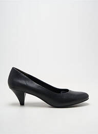 Pantofi cu toc țesătură satinată toc de 4 la 6 cm negru TAMARIS femeie