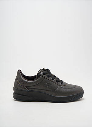 Adidași vârf rotund toc de 4 la 6 cm gri EASY WALK78 femeie