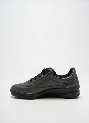 Adidași vârf rotund toc de 4 la 6 cm gri EASY WALK78 femeie