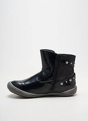 Botine/ghete vârf rotund vârf rotund negru KOUKI fată