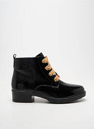 Botine/ghete toc mic toc plat până la 3 cm negru INEA femeie