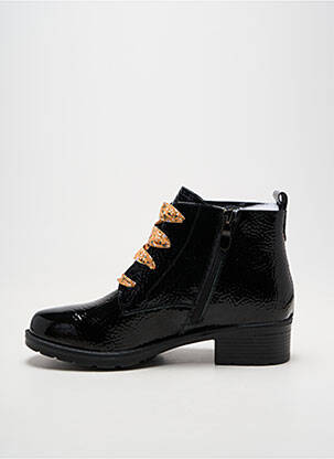 Botine/ghete toc mic toc plat până la 3 cm negru INEA femeie