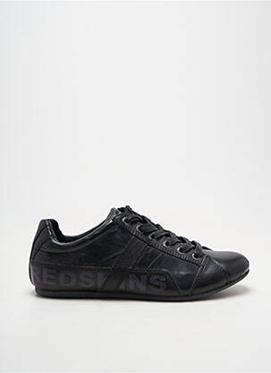 Adidași țesătură satinată toc plat până la 3 cm negru REDSKINS femeie
