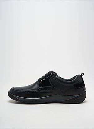 Adidași material neted vârf rotund negru ARIMA bărbat