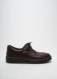 Adidași țesătură satinată vârf rotund maro MEPHISTO bărbat