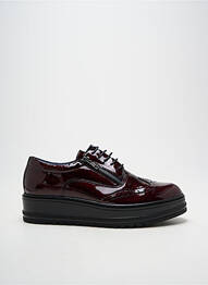 Derby-uri material neted toc de 4 la 6 cm violet DORKING femeie
