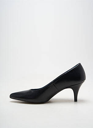 Pantofi cu toc vârf ascuțit toc de 4 la 6 cm negru XAVIER DANAUD femeie