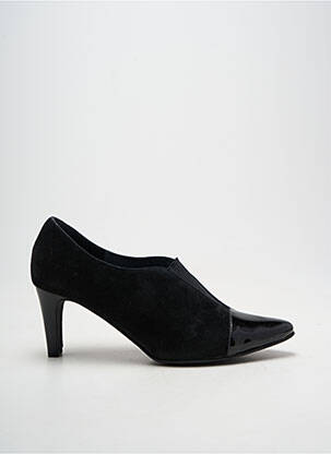 Pantofi cu toc material neted toc de 7 la 9 cm negru J.METAYER femeie