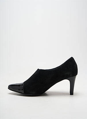 Pantofi cu toc material neted toc de 7 la 9 cm negru J.METAYER femeie