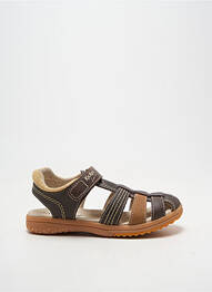Sandale/pantofi decupați vârf rotund vârf rotund maro KICKERS băiat