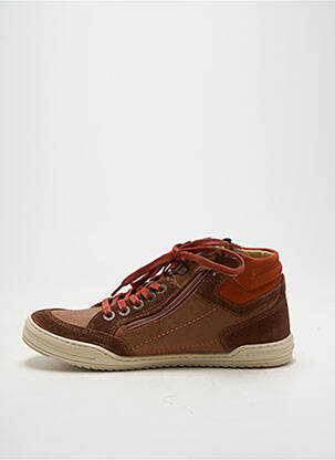 Adidași vârf rotund vârf rotund maro KICKERS băiat