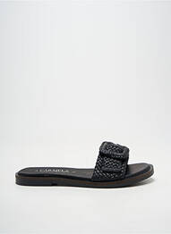 Mulete/saboți chiquet toc plat până la 3 cm negru CARMELA femeie