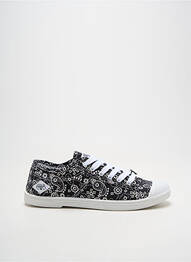 Adidași vârf rotund toc plat până la 3 cm negru LE TEMPS DES CERISES femeie