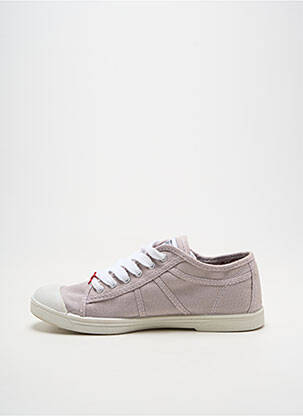 Adidași vârf rotund toc plat până la 3 cm violet LE TEMPS DES CERISES femeie