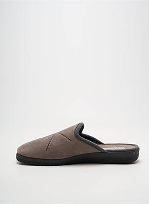 Papuci/pantofi de casă vârf rotund vârf rotund gri ROAL bărbat