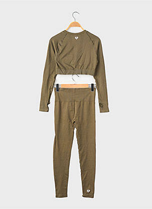 Set pantaloni mâneci lungi verde WOMENS BEST femeie