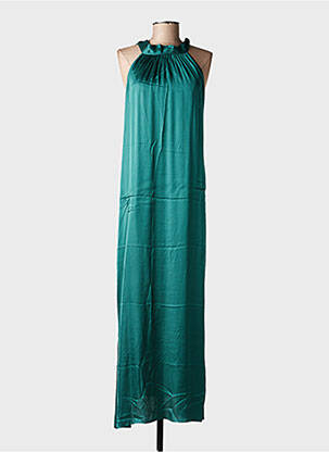 Rochie lungă fără mâneci fără mâneci verde GRACE & MILA femeie