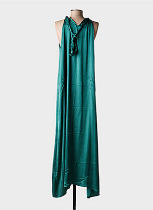 Rochie lungă fără mâneci fără mâneci verde GRACE & MILA femeie