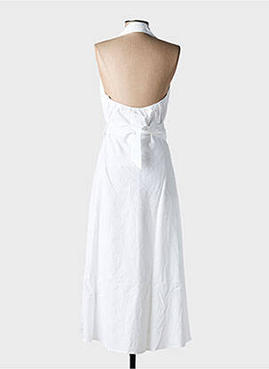 Rochie lungă fără mâneci fără mâneci alb GRACE & MILA femeie