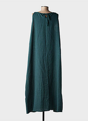 Rochie lungă fără mâneci fără mâneci verde GRACE & MILA femeie