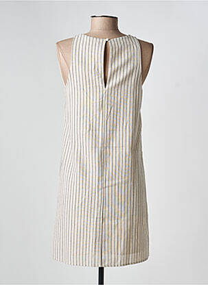 Rochie scurtă fără mâneci fără mâneci bej GRACE & MILA femeie