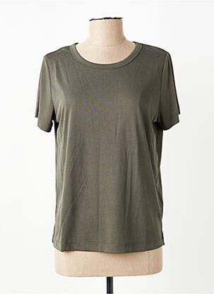 Top mâneci scurte mâneci scurte verde GRACE & MILA femeie