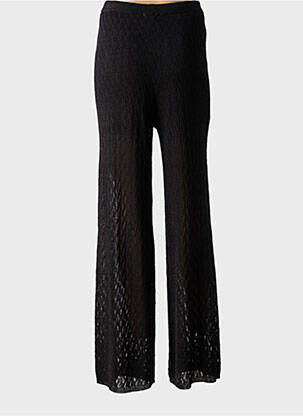 Pantalon slim talie elastică negru GRACE & MILA femeie