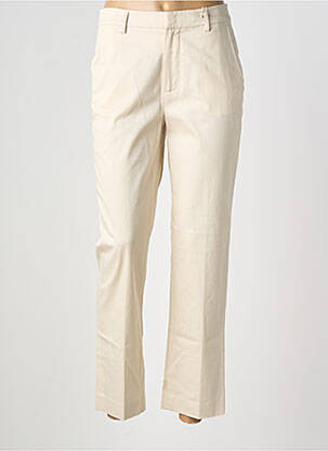 Pantalon chino țesătură poplin mărime normală bej SCOTCH & SODA femeie