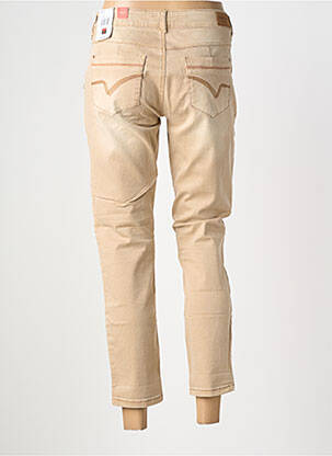 Pantalon 7/8 elasticitate mărime normală bej TIMEZONE femeie